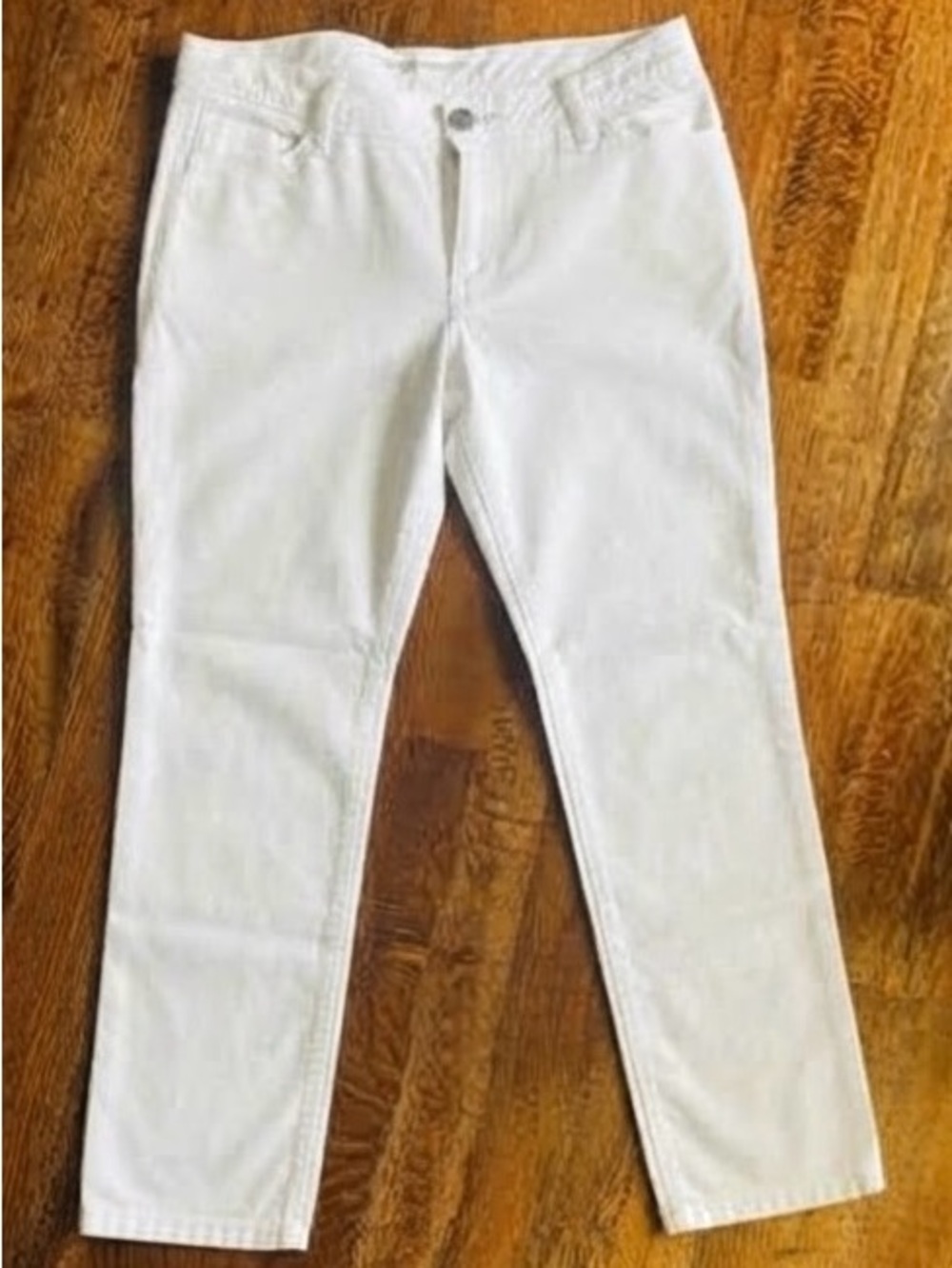 Banana Republic Classic White Denim Jeans